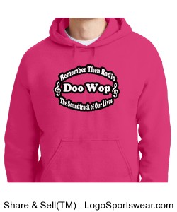 Red and white Hoody Design Zoom